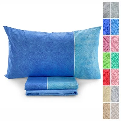 Lenzuola Bassetti Delf matrimoniale singolo completo letto puro cotone 100%