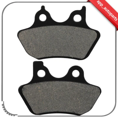 Front Carbon fiber Brake Pads for Harley Davidson Fatboy EFI FLSTFI Brake Pads - Image 1 of 4