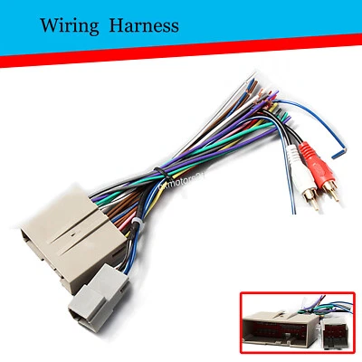 Adaptador de arnés de cableado de radio estéreo para automóvil apto para Ford Explorer F150 F250 350 Foto 1 de 3