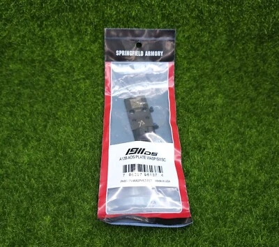 SPRINGFIELD ARMORY Springfield 1911 DS AOS Agency Optic Plate A12B Holosun 407K/507K / Shield RMSc