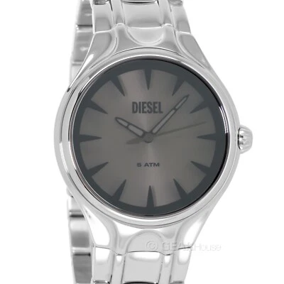 DIESEL Metamorph Streamline Mens Watch, Chrome Silver Stainless Steel, Gray Dial - Image 1 of 4