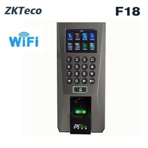 Zkteco F18 TCP/IP Fingerabdruck Zutrittskontrolle Zeiterfassung Zentrale Steuerung - Bild 1 von 8