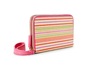 Billetera Time And True con doble cremallera multicolor - Imagen 1 de 4