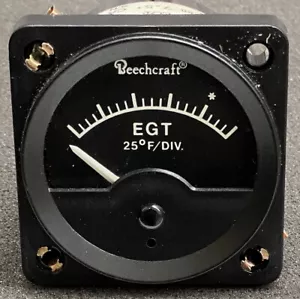Beechcraft 46013 EGT Exhaust Gas Temperature Indicator Gauge Baron +p/work (TN) - Picture 1 of 6