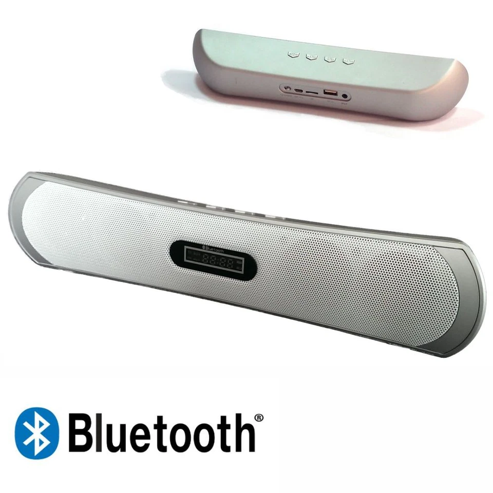 LAUTSPRECHER BOX BLUETOOTH FM TF AUX USB FREISPRECHEINRICHTUNG HANDY IPOD SMARTPHONE TABLET - Bild 1 von 1