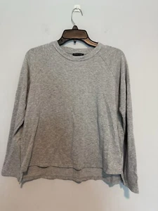Eileen Fisher Crew Neck Sweater Womens XS Gray Long Sleeve Pullover - Picture 1 of 5