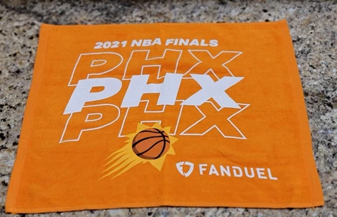 Phoenix Suns NBA BASKETBALL 2021 NBA FINALS Orange Rally TOWEL! NEW Cover