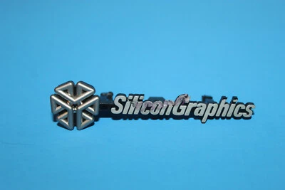 Insignia con logotipo de redacción SGI de gráficos de silicona Foto 1 de 4