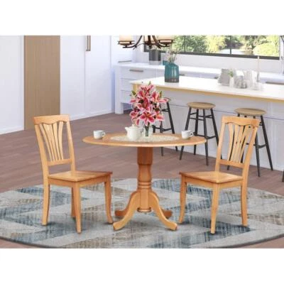 3  Pc  Kitchen  nook  Dining  set-Kitchen  Table  and  2  Dining  Chairs - Image 1 of 4