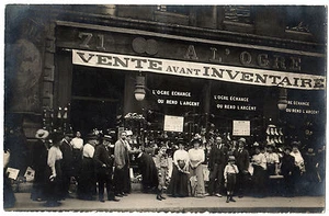 CPA - 69 - LYON - Chaussures, Maison PRUNET, 71 rue de l'Hôtel de Ville. - Picture 1 of 1