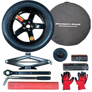 Audi A1 Space Saver Spare Wheel - Braumach Spare Wheel Kit All Models - 2014-202 - Picture 1 of 10