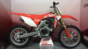 MODELLINO MOTOCROSS HONDA CRF 450 R 2017 2018 SCALA 1:12 MODEL BIKE MOTO CROSS