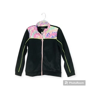 Ideology Girls NEW Size 18 XXL Black Pink Lightweight Spring Summer Jacket - Picture 1 of 17