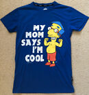 087 The Simpsons Millhouse My Mom Says I?m Cool T Shirt Licensed Size XXS Age 15