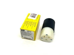Hubbell HBL8319C Insulgrip Hospital Grade Outlet Receptacle Body 2-Pole 3-Wire - Picture 1 of 12