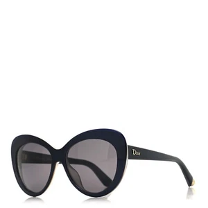 Christian Dior Sunglasses DiorPromesse 1 3HPY1 Black & Gold Grey Lens 55-16-140 - Picture 1 of 3