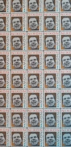 1972 RICHARD NIXON NOW for PRESIDENT Sheet of 116 Commemorative Campaign Stamps - Picture 1 of 6