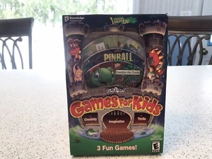 Games for Kids 3 Fun Cd Rom Games Toyland Franklin The Turtle Pinball Brand New - Picture 1 of 4