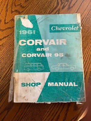 1961 Chevrolet Corvair and Corvair 95 Shop Manual  - Imagem 1 de 3