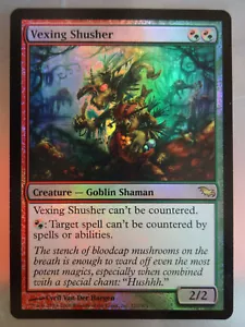Foil, Vexing Shusher, Lästiger Flüsterer, Shadowmoor, MTG, Magic, Englisch - Bild 1 von 5