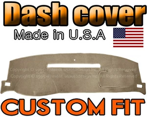 fits 2007-2013 CHEVROLET AVALANCHE DASH COVER MAT DASHBOARD PAD USA MADE / BEIGE - Bild 1 von 5