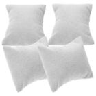 4pcs Soft Pillows Stuffed Watch Pillows Cushion Bangle Display Pillows