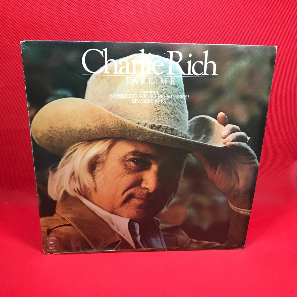 CHARLIE RICH Take Me 1976 UK vinyl LP fSpanish Eyes Where Do We Go From Here - Image 1 of 4