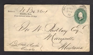 US #U311 Marysville Montana Helena Theo Shed Shoots Hugle Lewis & Clarke County - Picture 1 of 4