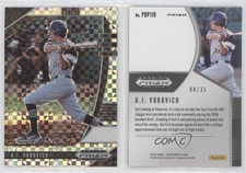 2020 Panini Prizm Draft Picks Power Plaid Prizm /35 AJ Vukovich #PDP119