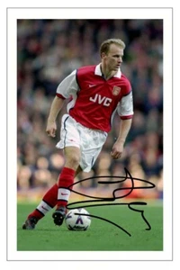 DENNIS BERGKAMP Autógrafo Firmado FOTO Fanático Regalo Firma Estampado ARSENAL Fútbol - Imagen 1 de 1