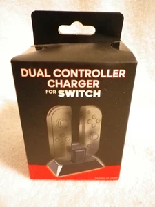 Dual Controller Charger For Nintendo Switch New in Box unbranded - Zdjęcie 1 z 3