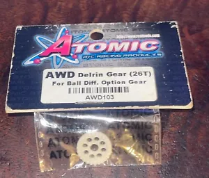 Atomic AWD103 Mini-Z AWD 26 Tooth DELRIN GEAR FOR BALL DIFF. OPTION GEAR - Picture 1 of 1