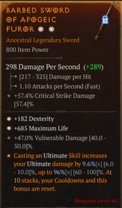 💥DIABLO 4💥SEASON 9💥Spiritborn Amulet💥Sunbird's Gorget 2GA - Picture 1 of 1