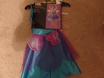 Hada Pixie, Disfraz de Halloween, Totalmente Ghoul, Talla: 2-4 Años, Nuevo con Etiquetas Foto 1 de 4