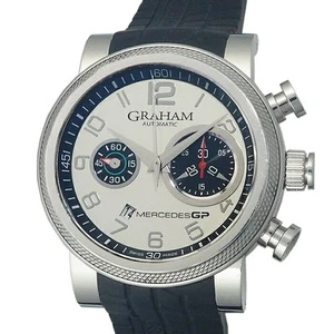 Wristwatch GRAHAM 2MEAS.S01A Silverstone Mercedes GP 47mm Stainless steel USED - Picture 1 of 10