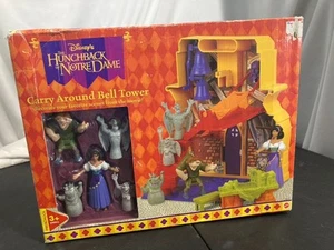 Disney’s Hunchback of Notre Dame Carry Around Bell Tower Mattel #66207 1995 NIB - Picture 1 of 5
