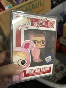 Funko Pop! - A Christmas Story - Bunny Suit Ralphie #12 Flocked Gemini Excl. 480 - Picture 1 of 12