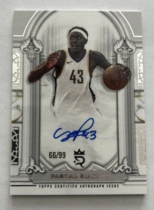 2023-24 Topps Royalty Pascal Siakam Pillars of Greatness Auto #66/99 - Bild 1 von 1