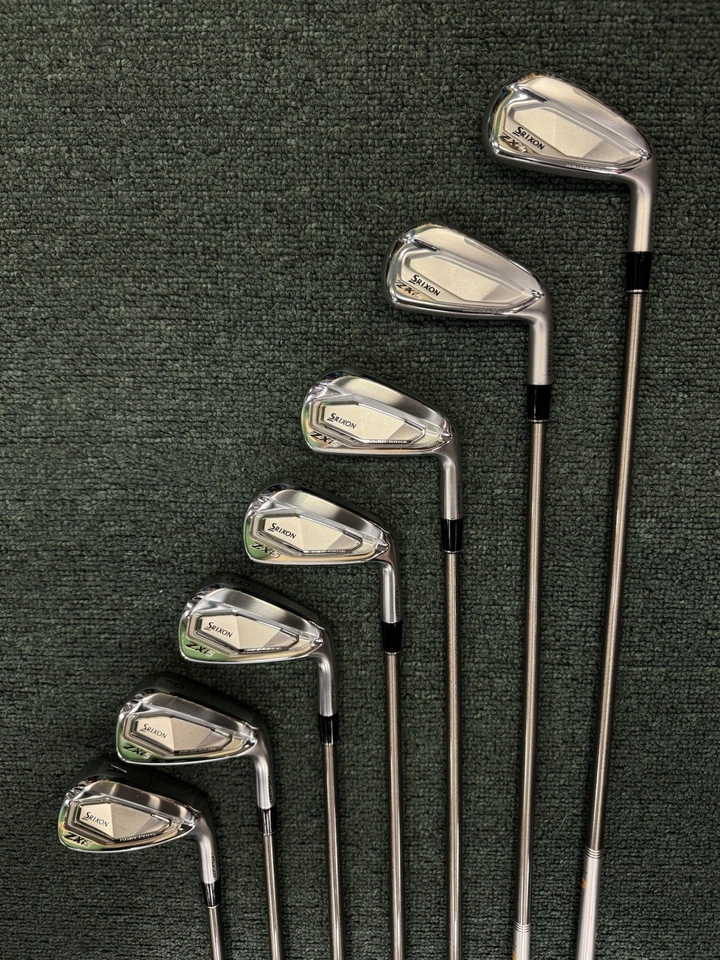 Juego combinado de hierros Srixon 5-A como nuevo ZXi4: plancha 5,6; ZXi5: 7-P,A - Senior Flex diestro Foto 1 de 4