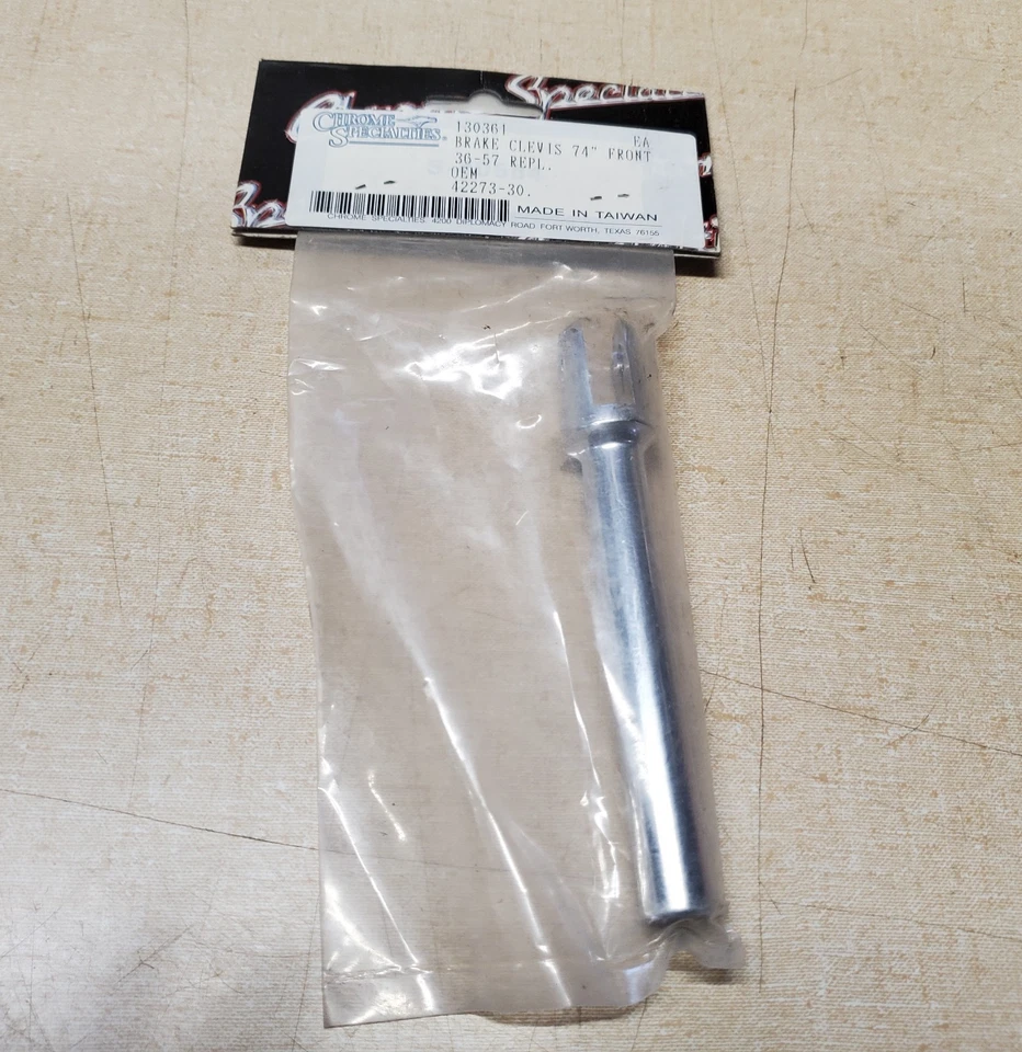 HARLEY DAVIDSON 42273-30 CROMO SPECIATIES 130361 FRENO TRASERO HENDIDURA CABEZAL Foto 1 de 3