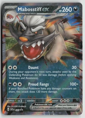 Mabosstiff ex - Promo SV: Scarlet & Violet Promo Cards 086 NM - Image 1 of 2