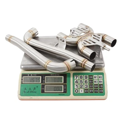 Tubo de escape de enlace medio para moto Triumph Bonneville T100 T120 2021-2025 Foto 1 de 4