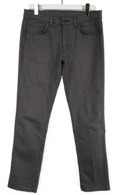 Levi's 511 Vaqueros Hombres W32/L32 Cremallera Elástico Gris Logo Ajustado - Imagen 1 de 4