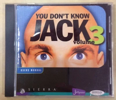 You Don't Know Jack! Volume 3 Mac 1997 Vintage Computing ElectronicsRecycled - Image 1 of 4