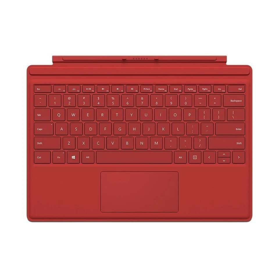 Microsoft Surface Pro 4 Type Cover - Red  QC7-00005 -  BRAND NEW & FREE SHIPPING - Image 1 of 1