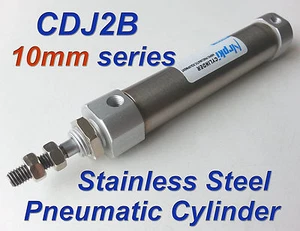 Hi Quality Stainless Steel CDJ2B10 x 35mm Strok Pneumatic Double Acting cylinder - Picture 1 of 7