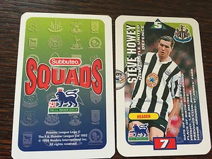 Subbuteo Squads 1996 Trading Card: Newcastle United - STEVE HOWEY - Foto 1 di 1