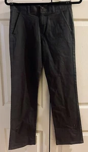Chaps Boys Approved Schoolwear Sz 14 Grey Pants - NWT - Flat Front Adjustable - Picture 1 of 10