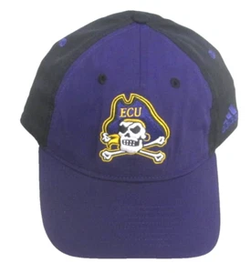 East Carolina Pirates Multi-Color Slouch Stretch Fitted Hat By adidas, Size M-L - Picture 1 of 4