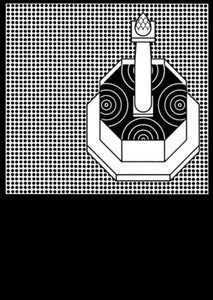 Otl Aicher - Cartel publicitario Isny A1 motivo "fuente" diseño / gráfico / pictograma - Imagen 1 de 1